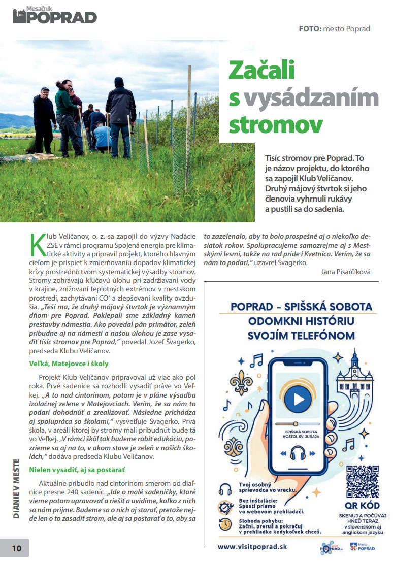Mesačník Poprad – Jún 2026